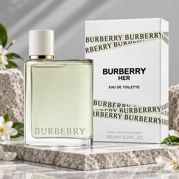 Burberry Her Eau de Toilette Spray for Women – Fresh, Fruity & Blooming Floral Gourmand Fragrance (100ml / 3.3 fl. oz.)