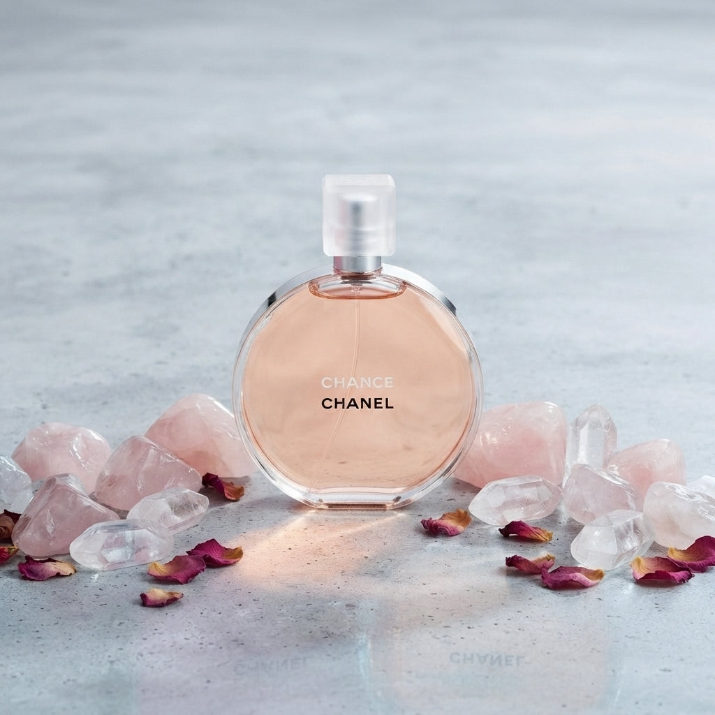 Chanel Chance Eau de Toilette Spray (100ml) with Original Gift Box Packaging
