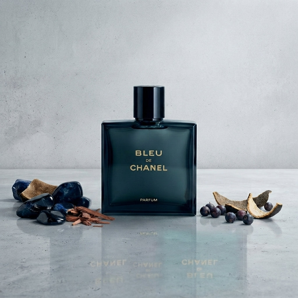 BLEU DE CHANEL Parfum Pour Homme – Premium, Long-Lasting Woody Aromatic Luxury Fragrance for Men