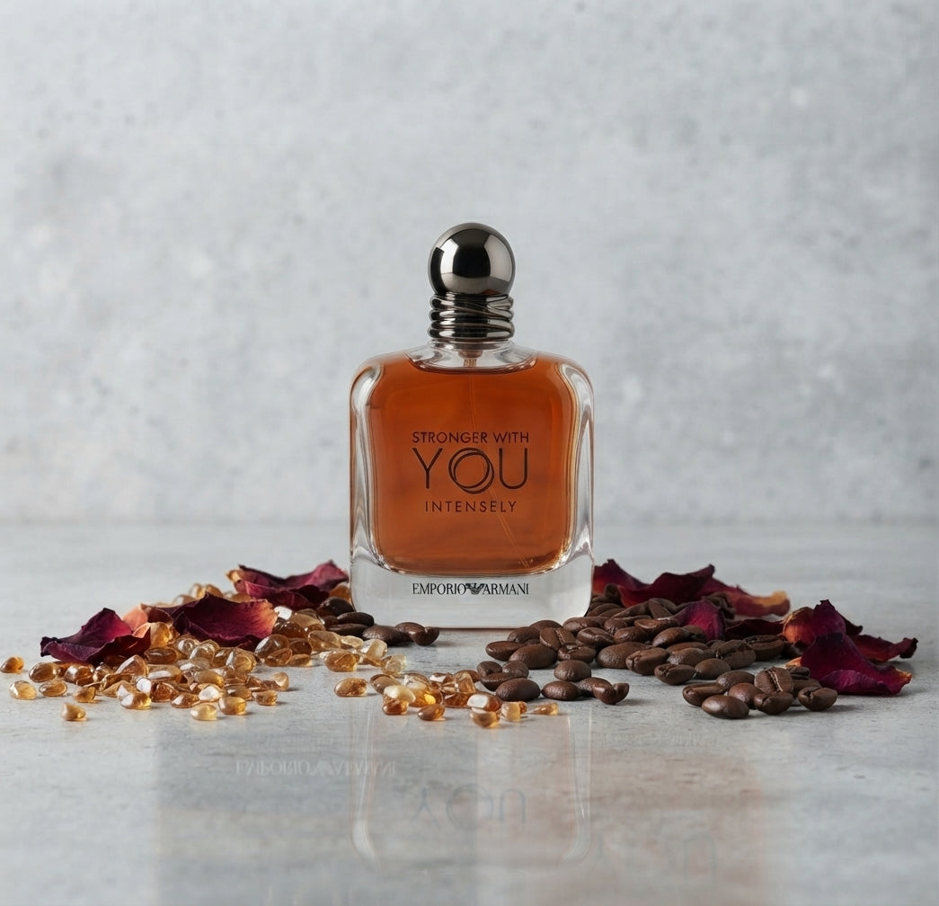 Emporio Armani Stronger With You Intensely Eau de Parfum for Men – 100ml Premium Spray